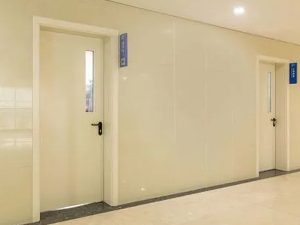 醫用門的材料選擇: